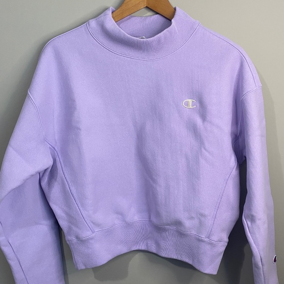 Champion Tops - Champion Long Sleeve Pullover Sweatshirt Women's Size Large